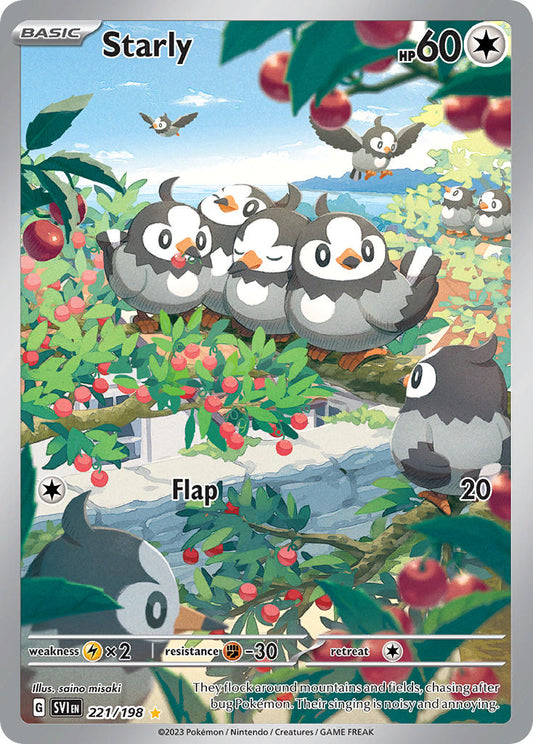 Starly  - SVI 221/198 (Holofoil)
