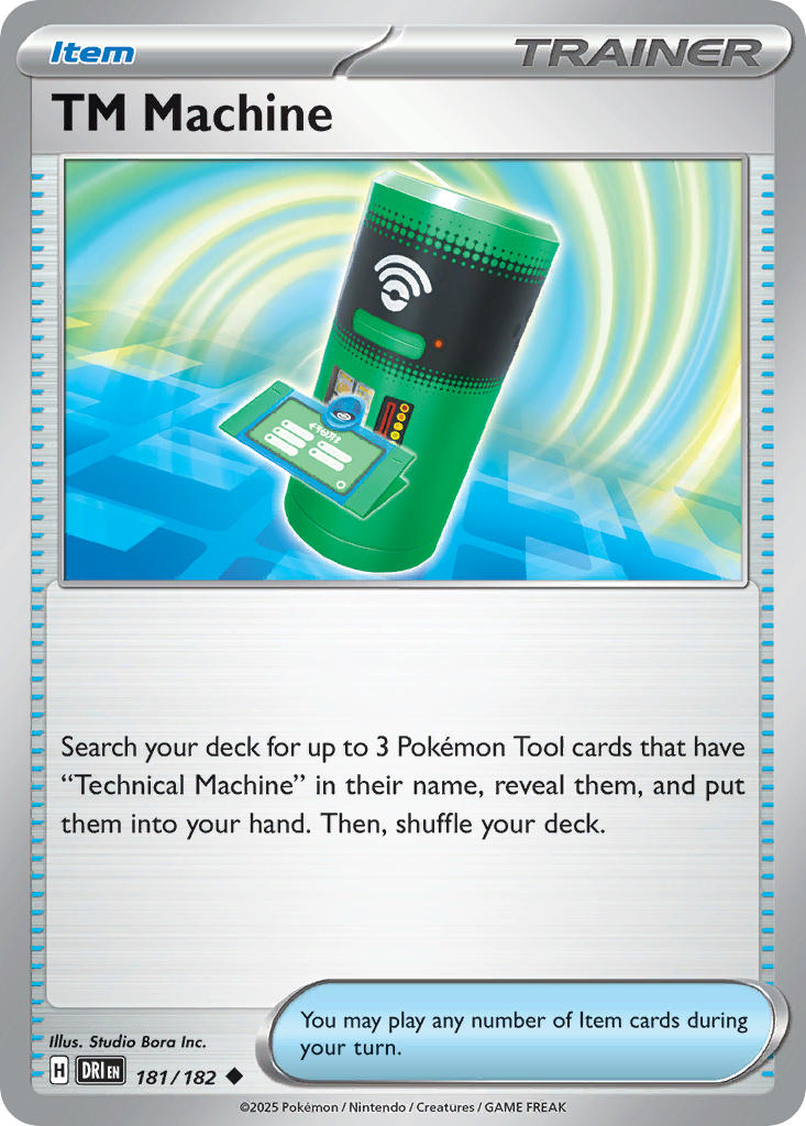 TM Machine - DRI 181/182