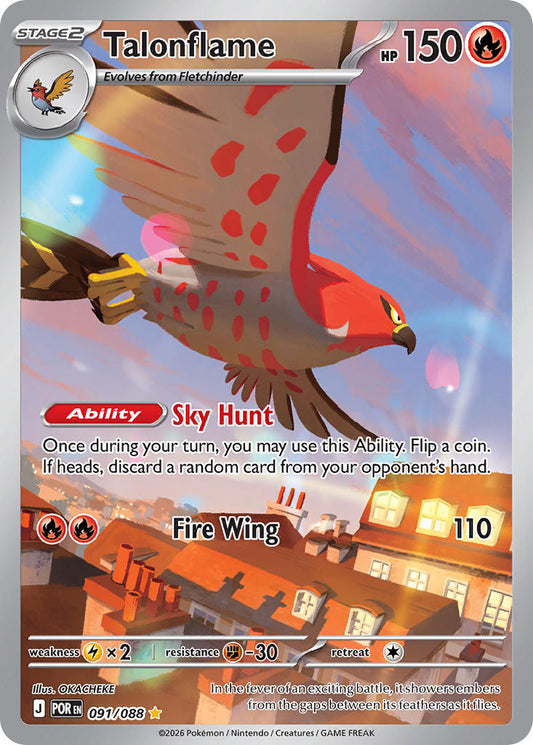 Talonflame - POR 091/088 (Holofoil)