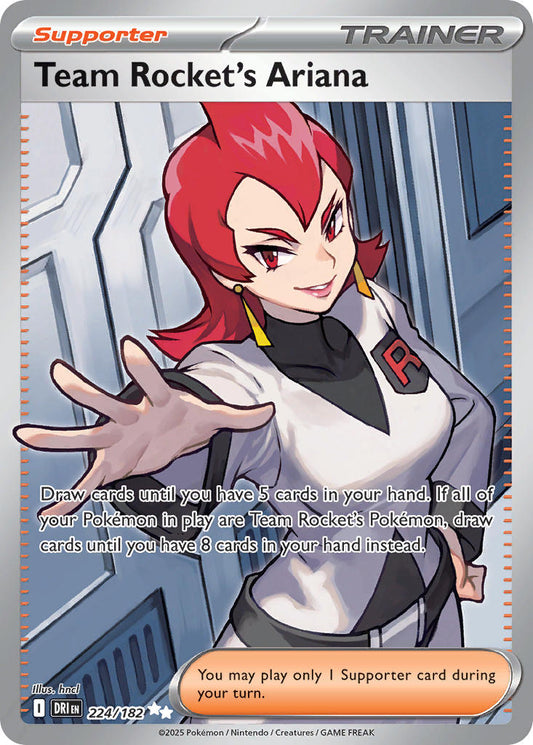 Team Rockets Ariana  - DRI 224/182 (Holofoil)