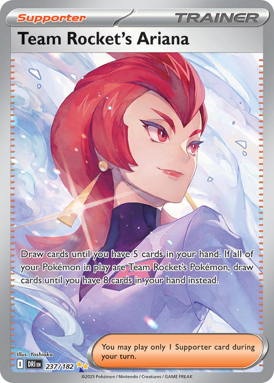 Team Rockets Ariana  - DRI 237/182 (Holofoil)