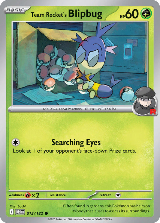 Team Rockets Blipbug - DRI 015/182 (Reverse Holofoil)