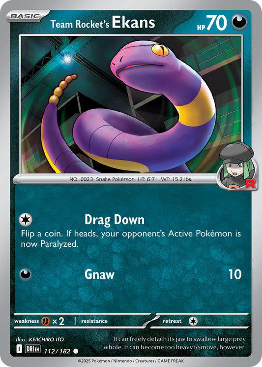 Team Rockets Ekans - DRI 112/182
