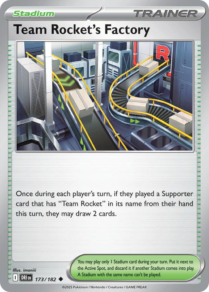 Team Rockets Factory - DRI 173/182 (Reverse Holofoil)