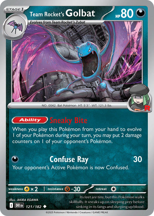 Team Rockets Golbat - DRI 121/182