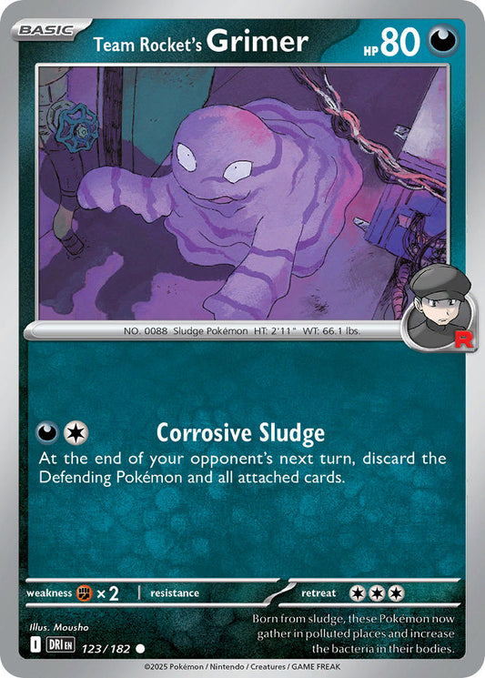 Team Rockets Grimer - DRI 123/182