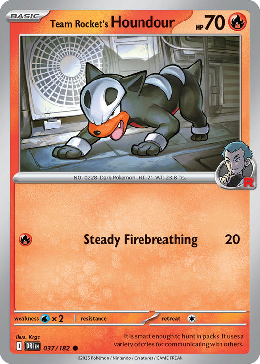 Team Rockets Houndour - DRI 037/182