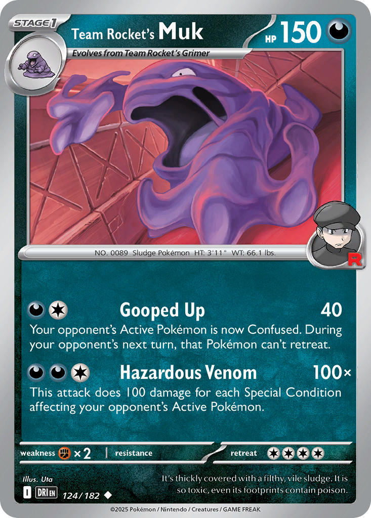 Team Rockets Muk - DRI 124/182