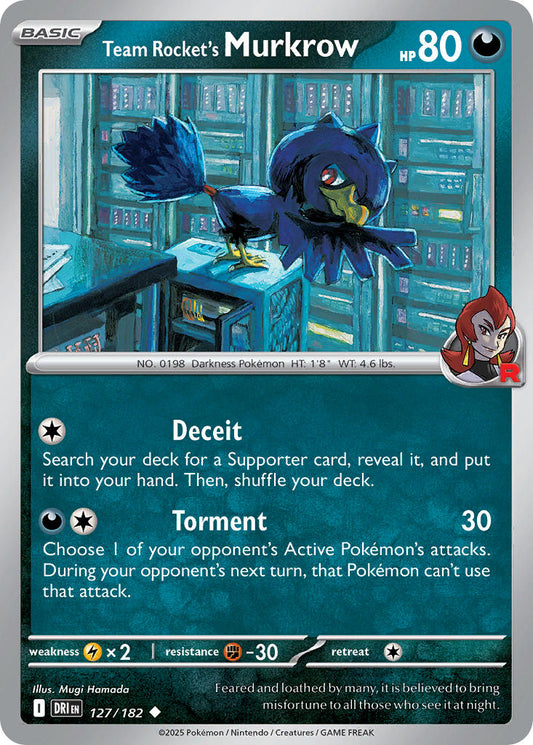 Team Rockets Murkrow  - DRI 127/182