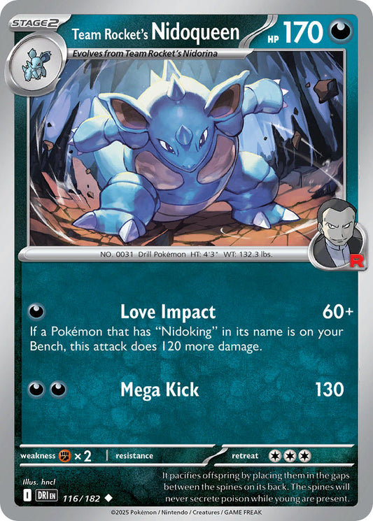 Team Rockets Nidoqueen - DRI 116/182