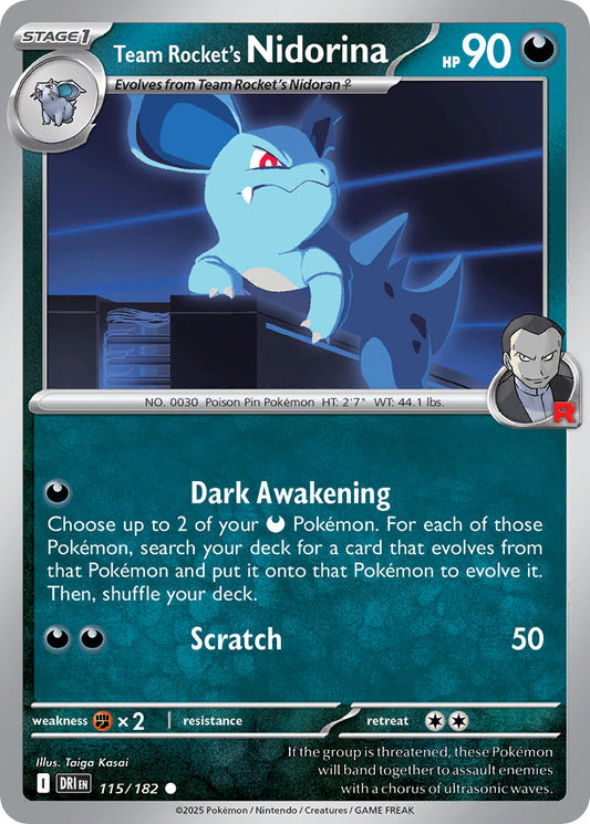 Team Rockets Nidorina - DRI 115/182