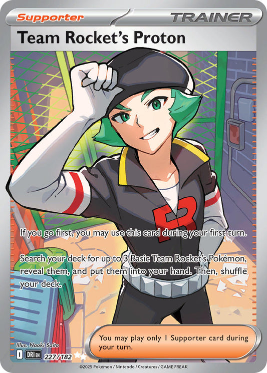Team Rockets Proton  - DRI 227/182 (Holofoil)