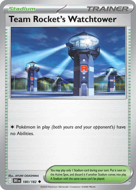 Team Rockets Watchtower - DRI 180/182