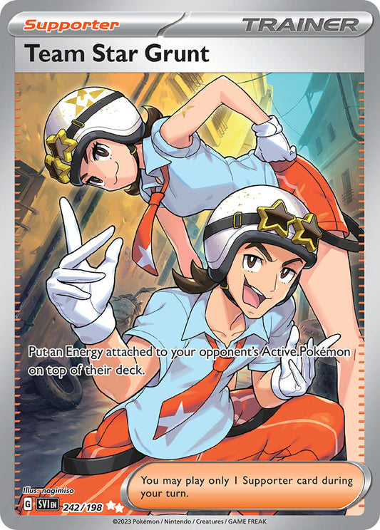Team Star Grunt  - SVI 242/198 (Holofoil)