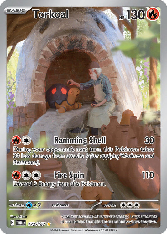 Torkoal - TWM 172/167 (Holofoil)