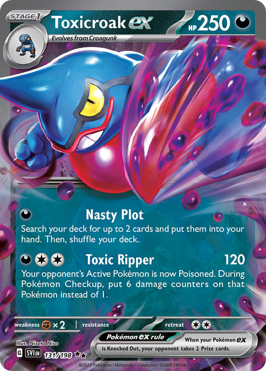 Toxicroak ex  - SVI 131/198 (Holofoil)