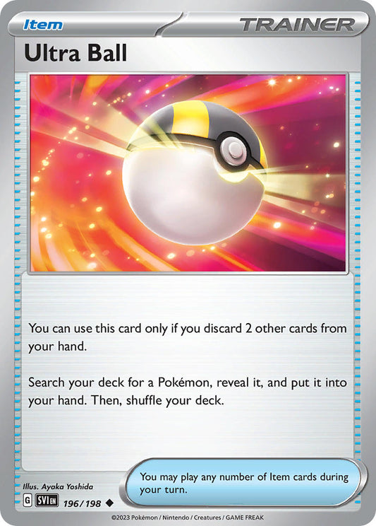 Ultra Ball - SVI 196/198 (Reverse Holofoil)