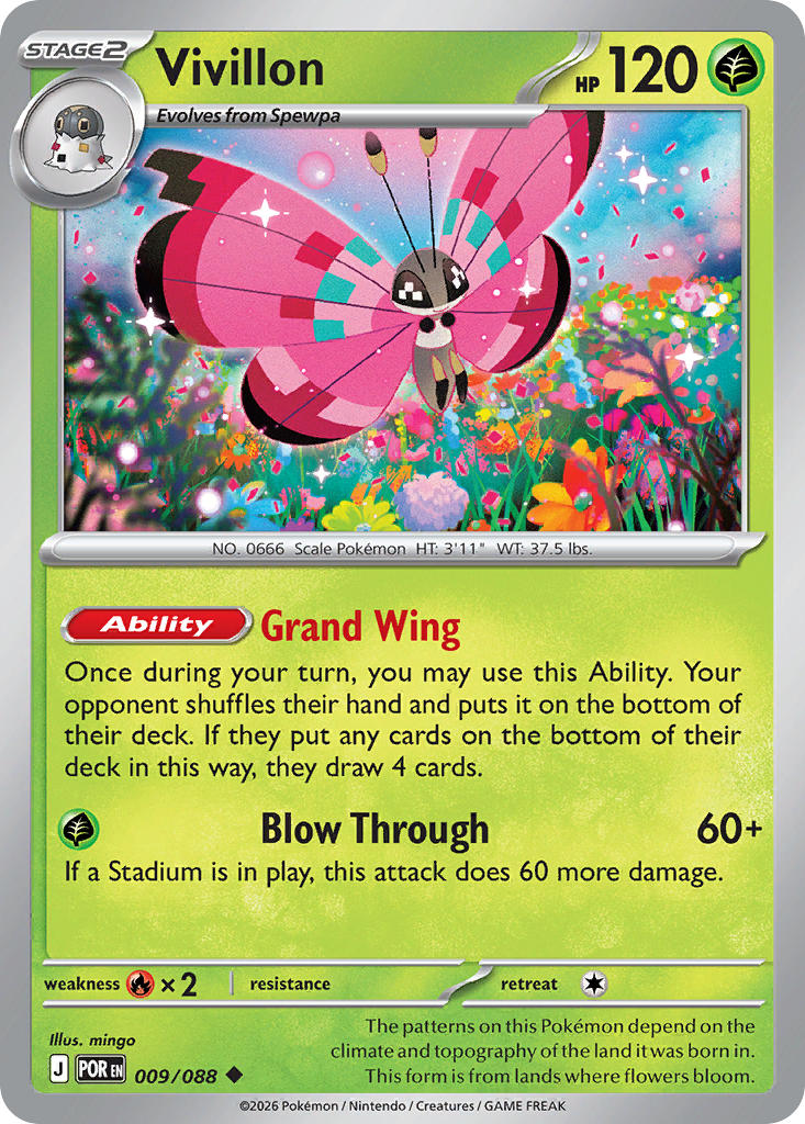 Vivillon - POR 009/088