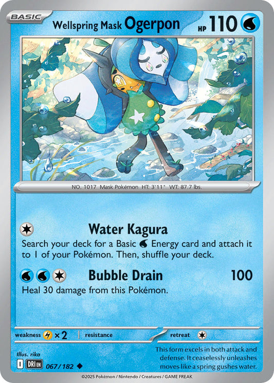 Wellspring Mask Ogerpon - DRI 067/182