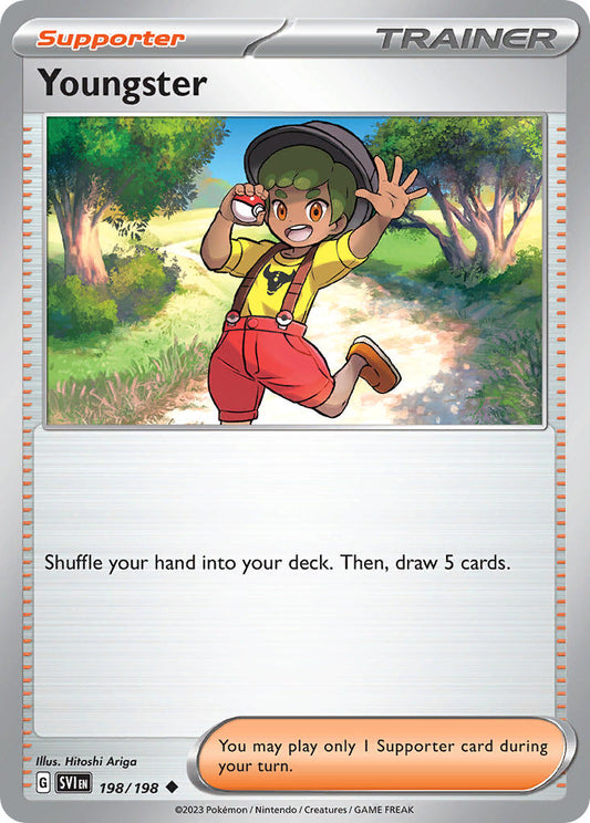 Youngster - SVI 198/198 (Reverse Holofoil)