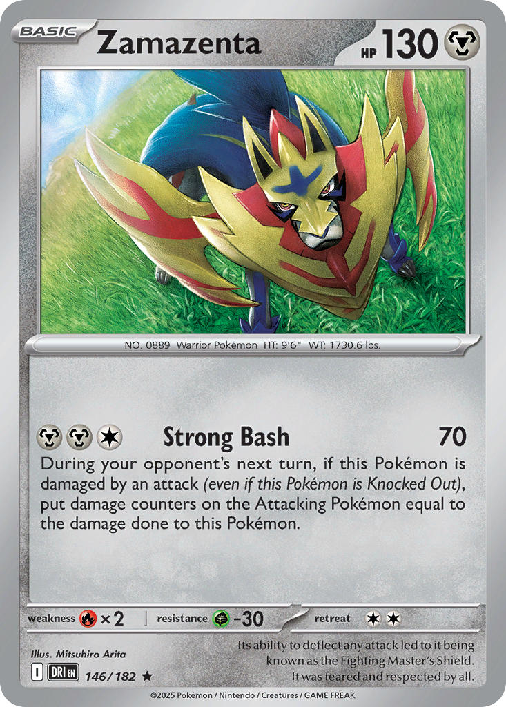 Zamazenta  - DRI 146/182 (Reverse Holofoil)