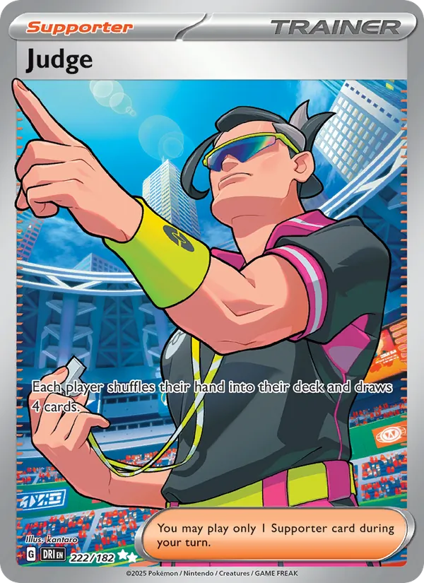 Judge - DRI 222/182 (Holo) - Pokemon card