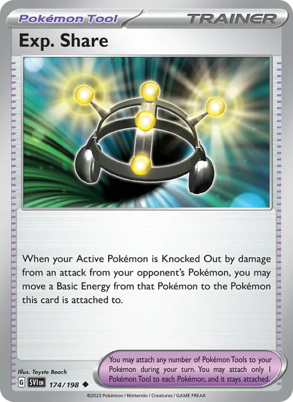Exp. Share - SVI 174/198 - Pokemon card