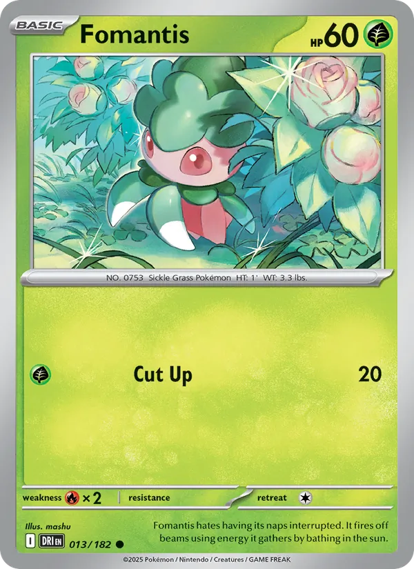 Fomantis - DRI 013/182 - Pokemon card