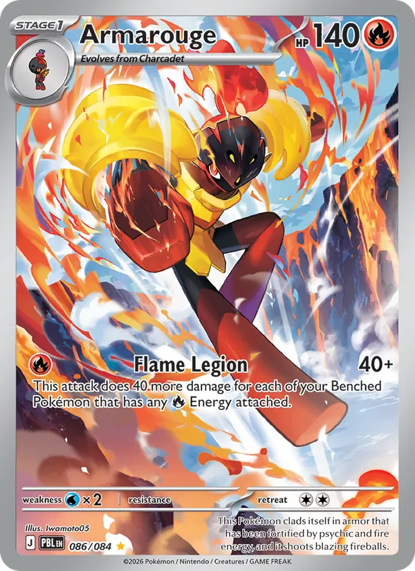 Armarouge | PBL (Holo) - Pokemon card