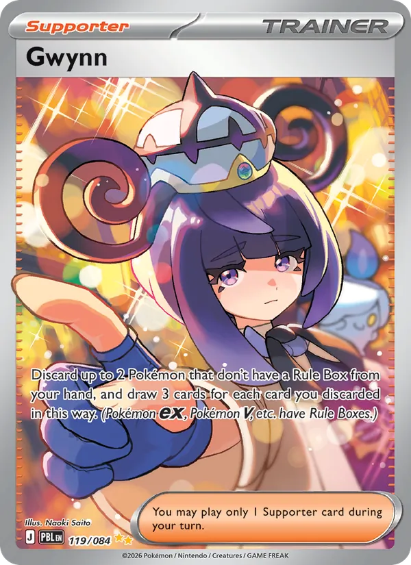 Gwynn | PBL (Holo) - Pokemon card