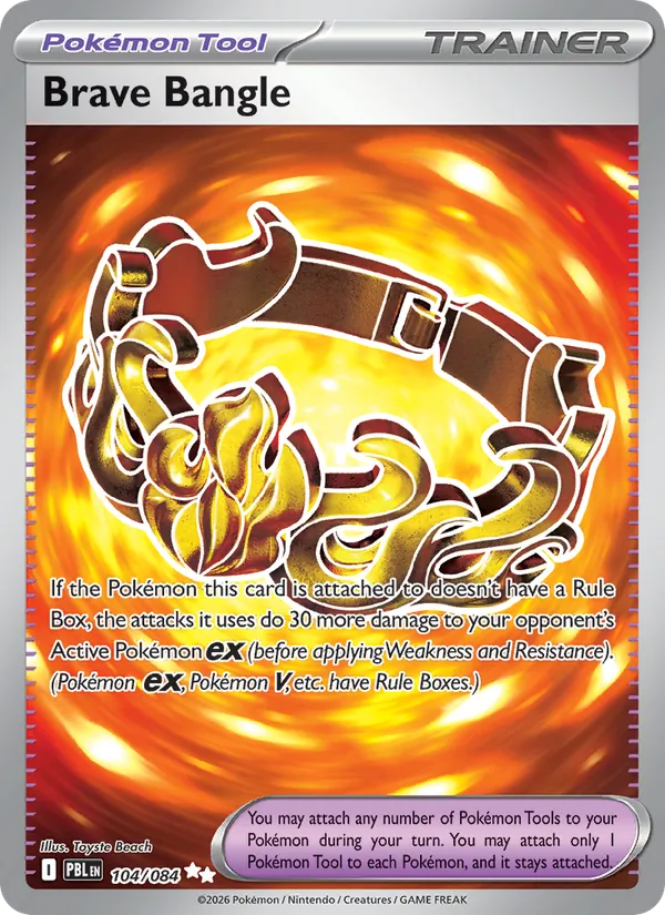 Brave Bangle | PBL (Holo) - Pokemon card