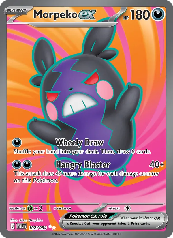 Morpeko ex | PBL (Holo) - Pokemon card