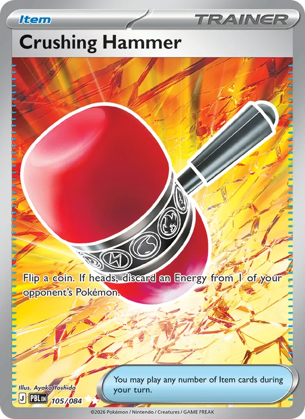 Crushing Hammer | PBL (Holo) - Pokemon card