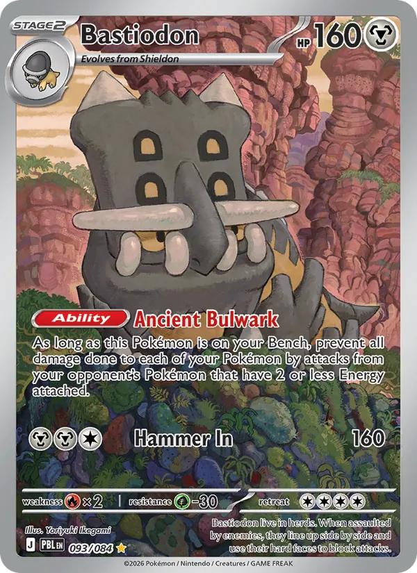 Bastiodon | PBL (Holo) - Pokemon card