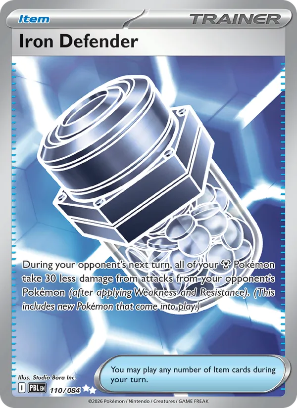 Iron Defender | PBL (Holo) - Pokemon card