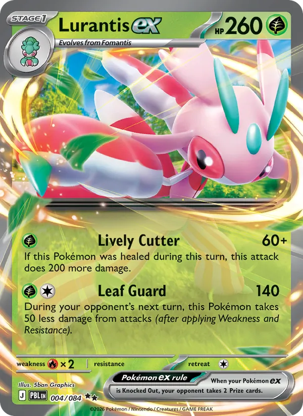 Lurantis ex | PBL (Holo) - Pokemon card