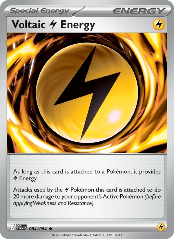 Voltaic Lightning Energy | PBL (Holo) - Pokemon card