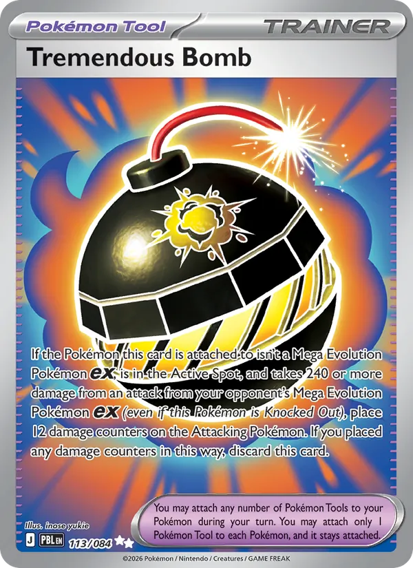 Tremendous Bomb | PBL (Holo) - Pokemon card