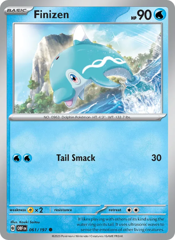 Finizen - OBF 061/197 - Pokemon card