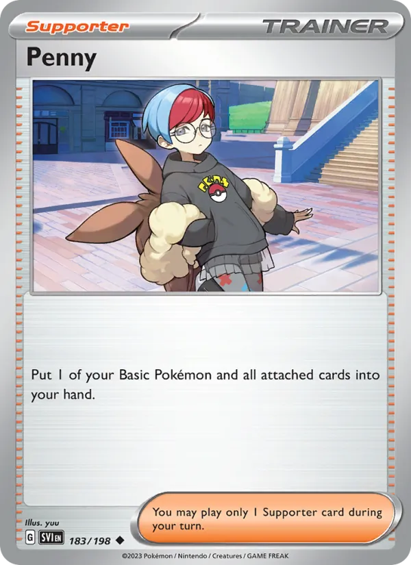 Penny - SVI 183/198 - Pokemon card