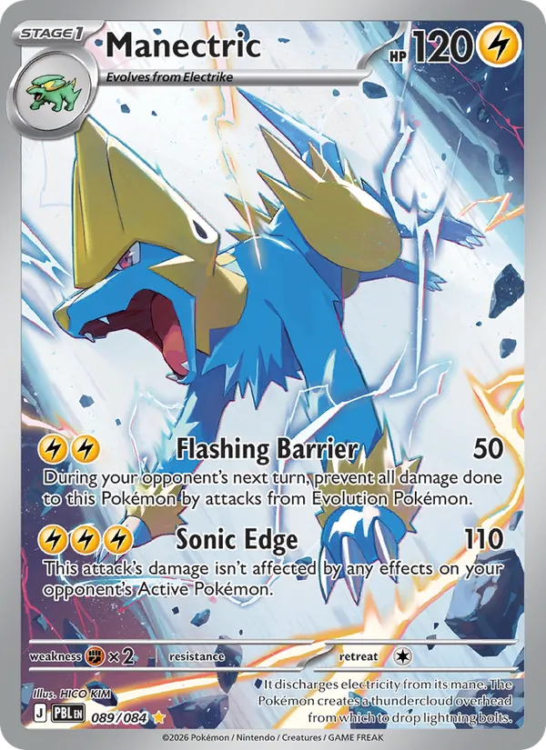 Manectric | PBL (Holo) - Pokemon card
