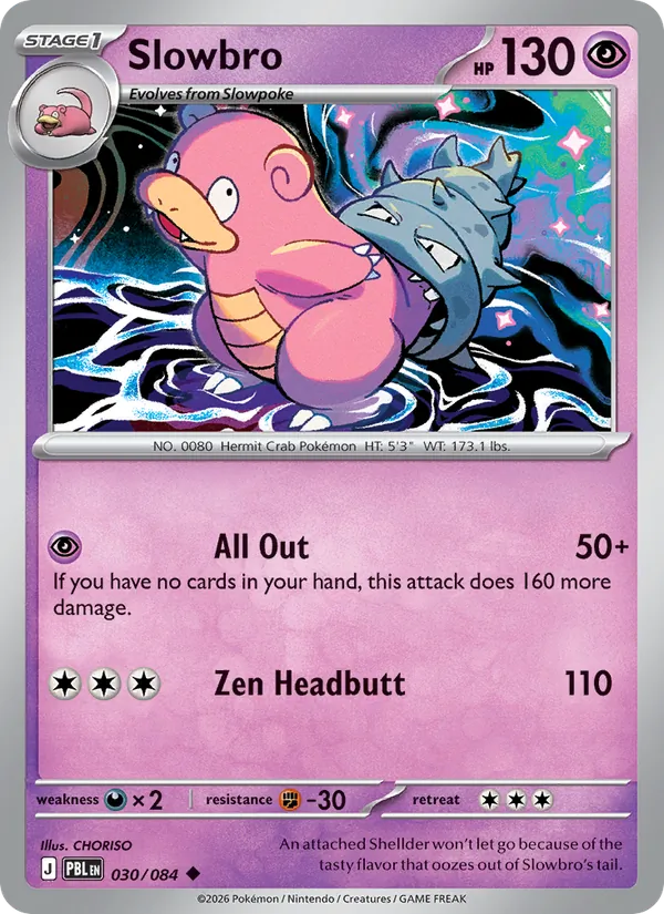Slowbro | PBL (Reverse Holo) - Pokemon card