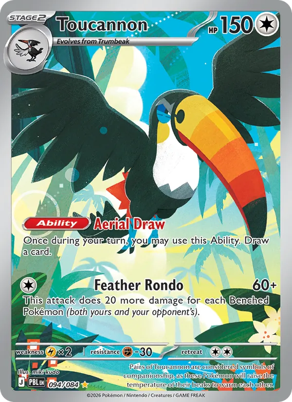 Toucannon | PBL (Holo) - Pokemon card