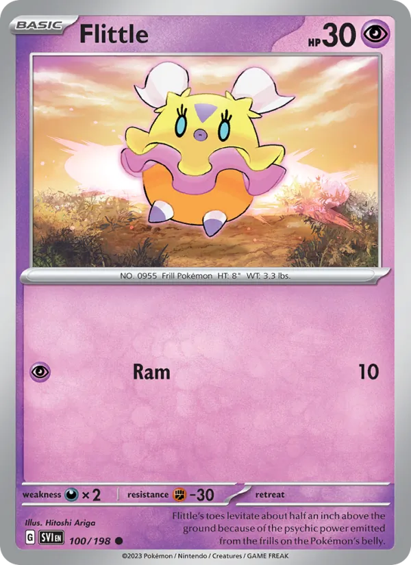 Flittle - SVI 100/198 - Pokemon card