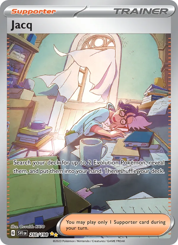 Jacq - SVI 250/198 (Holo) - Pokemon card