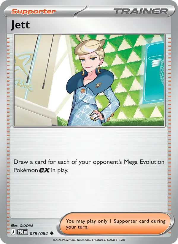 Jett | PBL (Reverse Holo) - Pokemon card