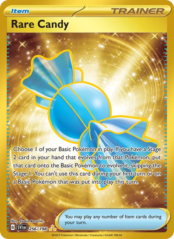 Rare Candy - SVI 256/198 (Holo) - Pokemon card