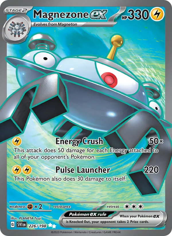 Magnezone ex - SVI 226/198 (Holo) - Pokemon card