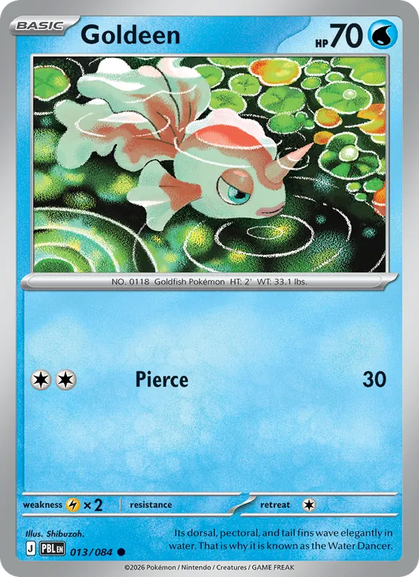 Goldeen | PBL - Pokemon card