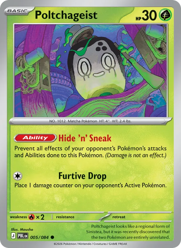 Poltchageist | PBL - Pokemon card